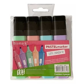 Marca Texto Pastel Bismark Yes