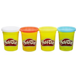 Brinquedo hasbro massinha play doh 4 potes  b5517