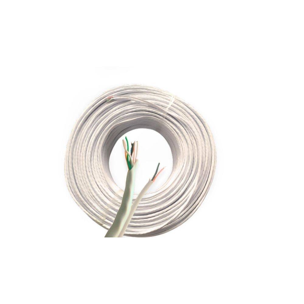 Cabo híbrido 8 vias + alimentação 2x24 awg 200m menor preço