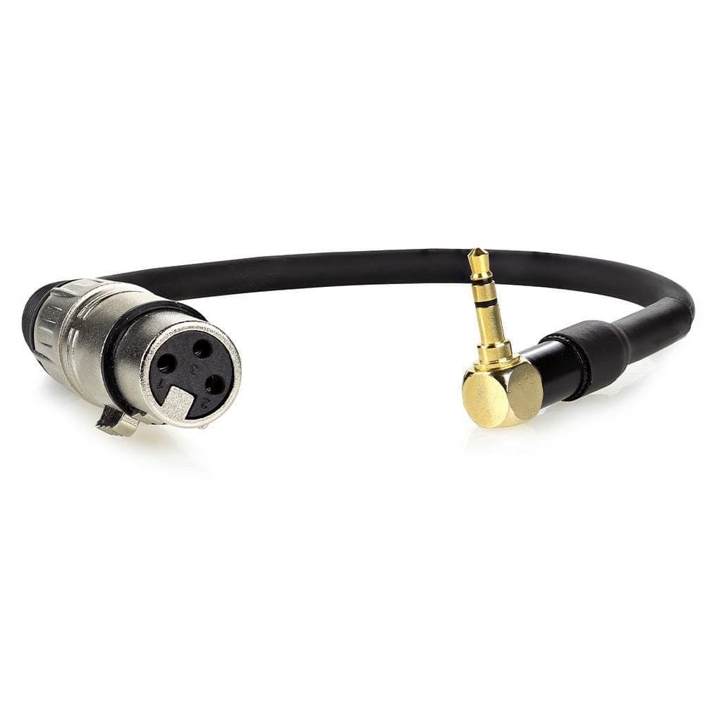 Cabo p2 estereo 90 graus para xlr femea - 8 mt
