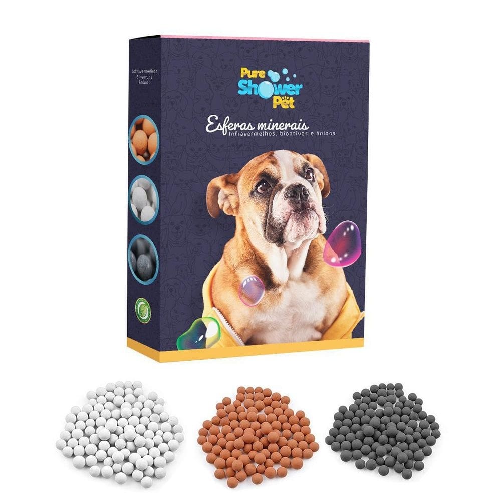 Kit refil de minerais pet reposição pure shower pet