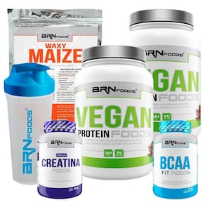 Kit vegano: 2 vegan protein 500g+ waxy maize 800g