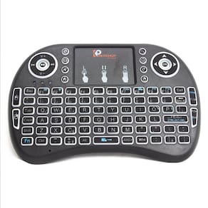 Mini teclado sem fio portátil usb wireless tv pc vídeo games
