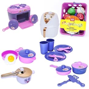 Kit menina infantil cozinha fogão copo prato talher 33 peças