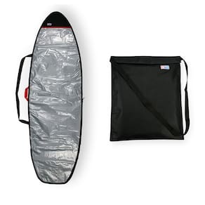 Capa prancha surf refletiva 6`4 a 6`7 com saco roupa molhada