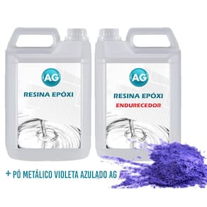 Porcelanato líquido metálico violeta azulado ag por m