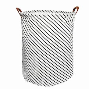 Cesto organizador roupa suja brinquedos dobrável 35x43 01