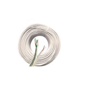 Cabo híbrido utp5e cftv 8 vias 2x24 awg 200 metros