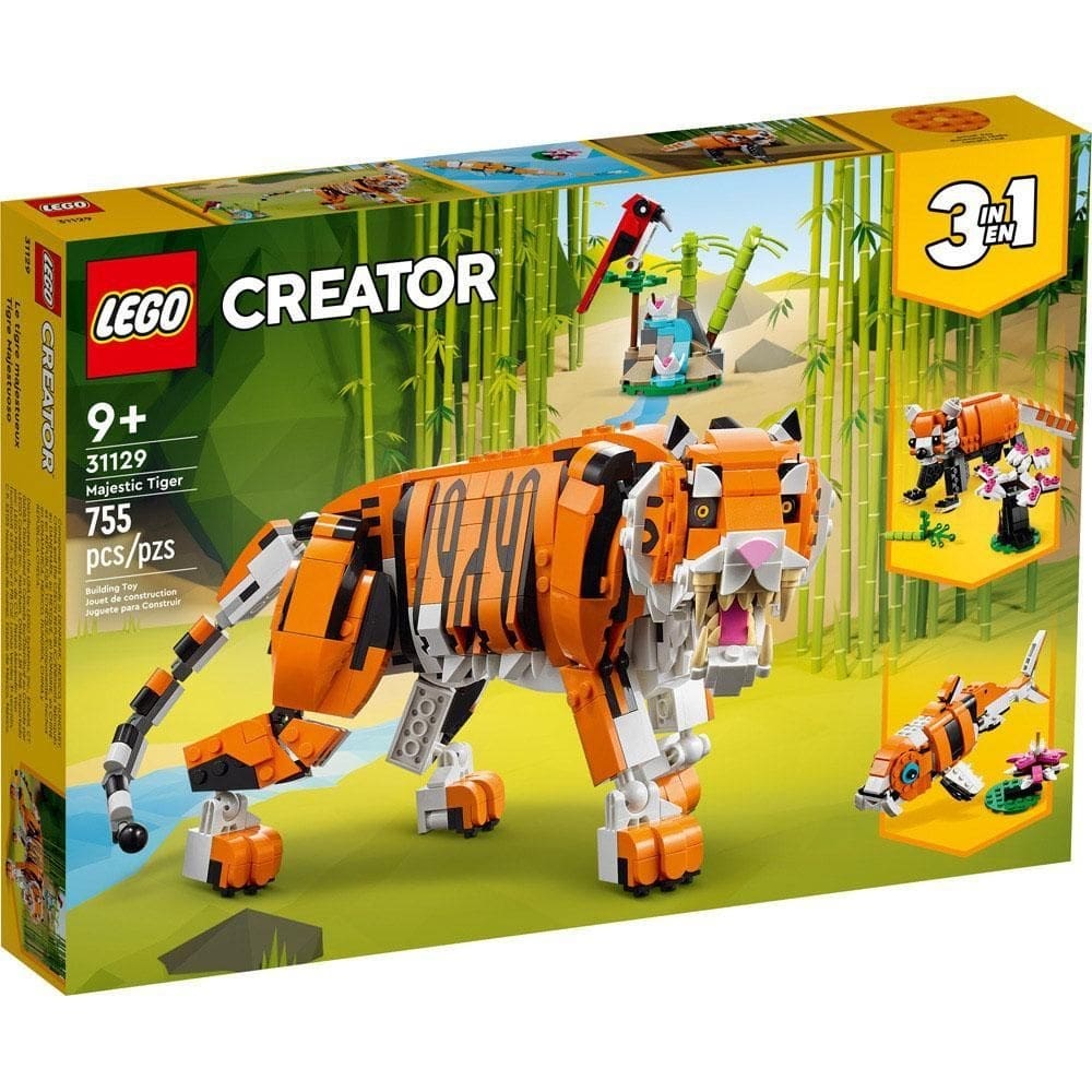 Lego creator tigre majestoso 31129 755pcs