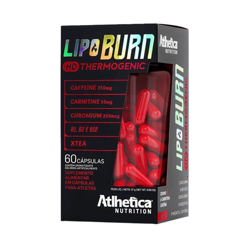 Lipo burn hd thermogenic 60cps 27g