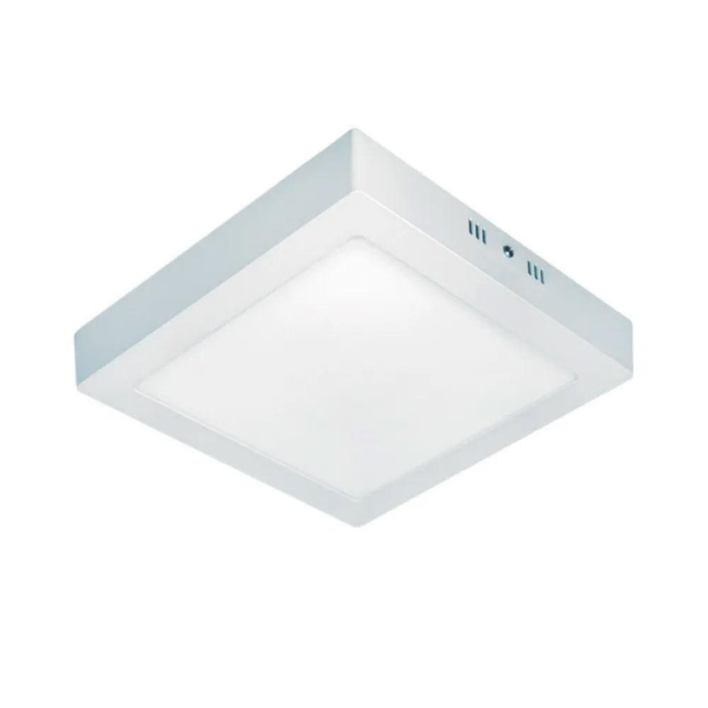 Plafon painel led sobrepor quadrado 24w neutro 4000k branco