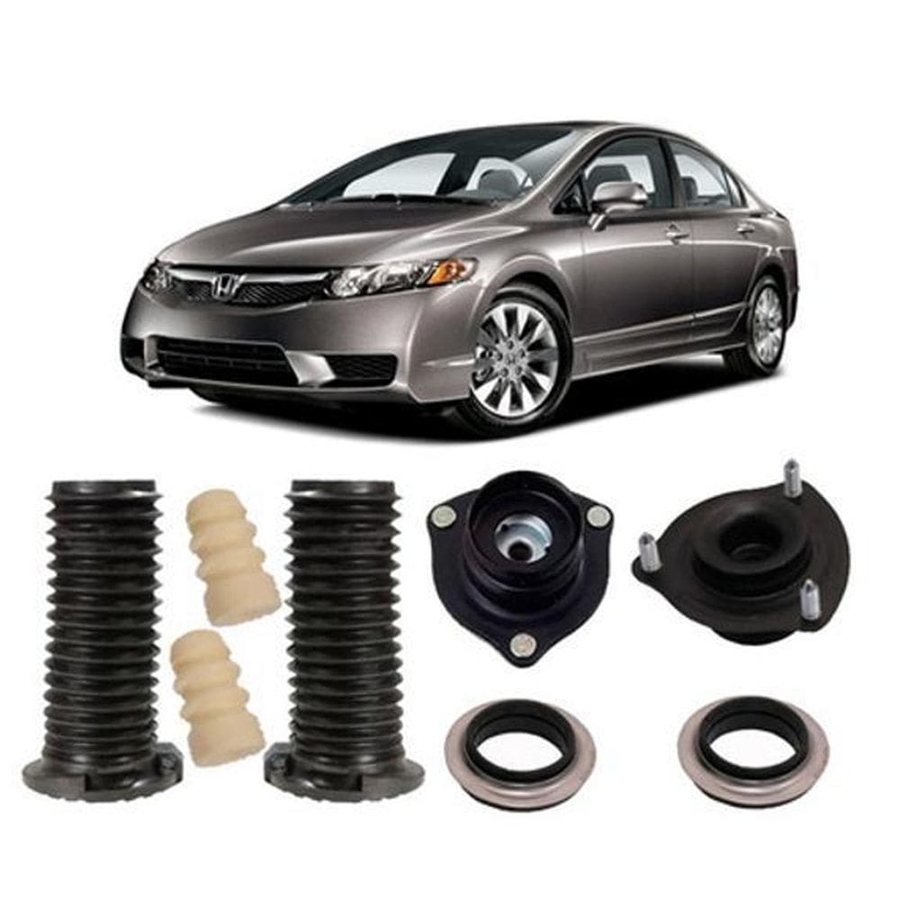 Kit coxim rolamento batente coifa new civic 2007 2008 2009