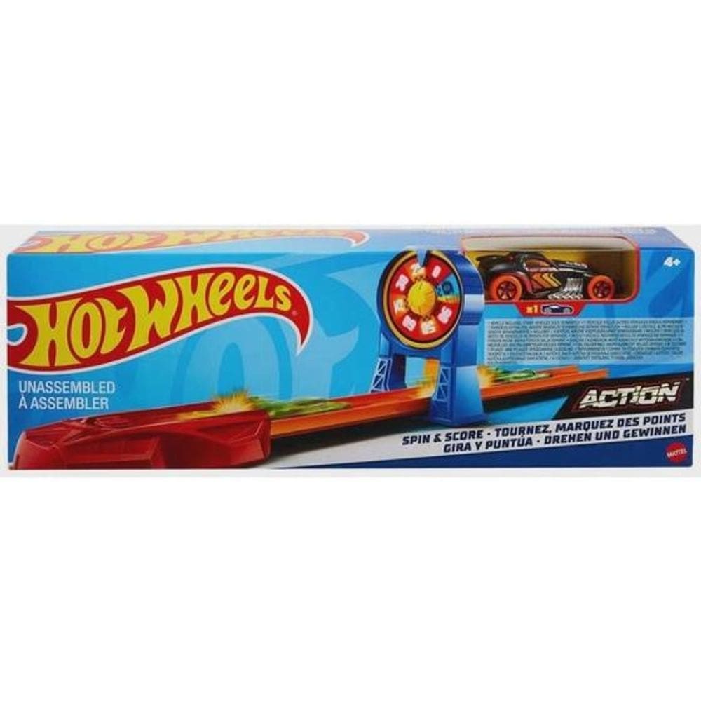 Pista de Acrobacias - Girar e Marcar - Hot Wheels Action MATTEL