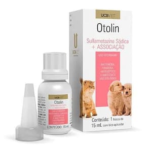 Otolin bico aplicador cães e gatos 15ml