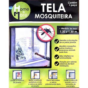 Tela mosquiteira anti-inseto / mosquito janela 130x150