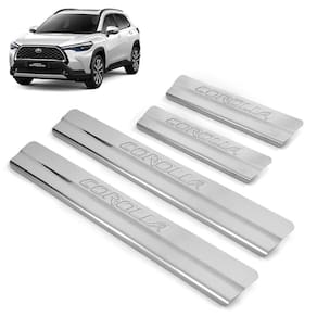 Soleira aço inox brasikar corolla cross 2020-2022