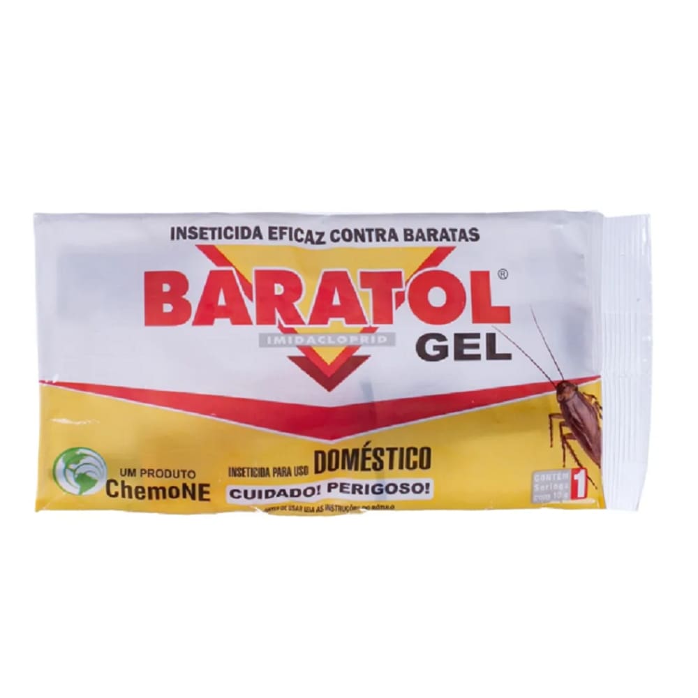 Mata Baratas Francesinhas Baratol Gel Seringa 10G