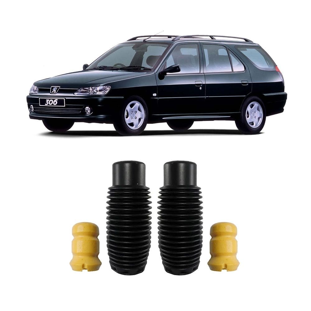 Kit reparo batente dianteiro peugeot 306 break 1998 a 2000
