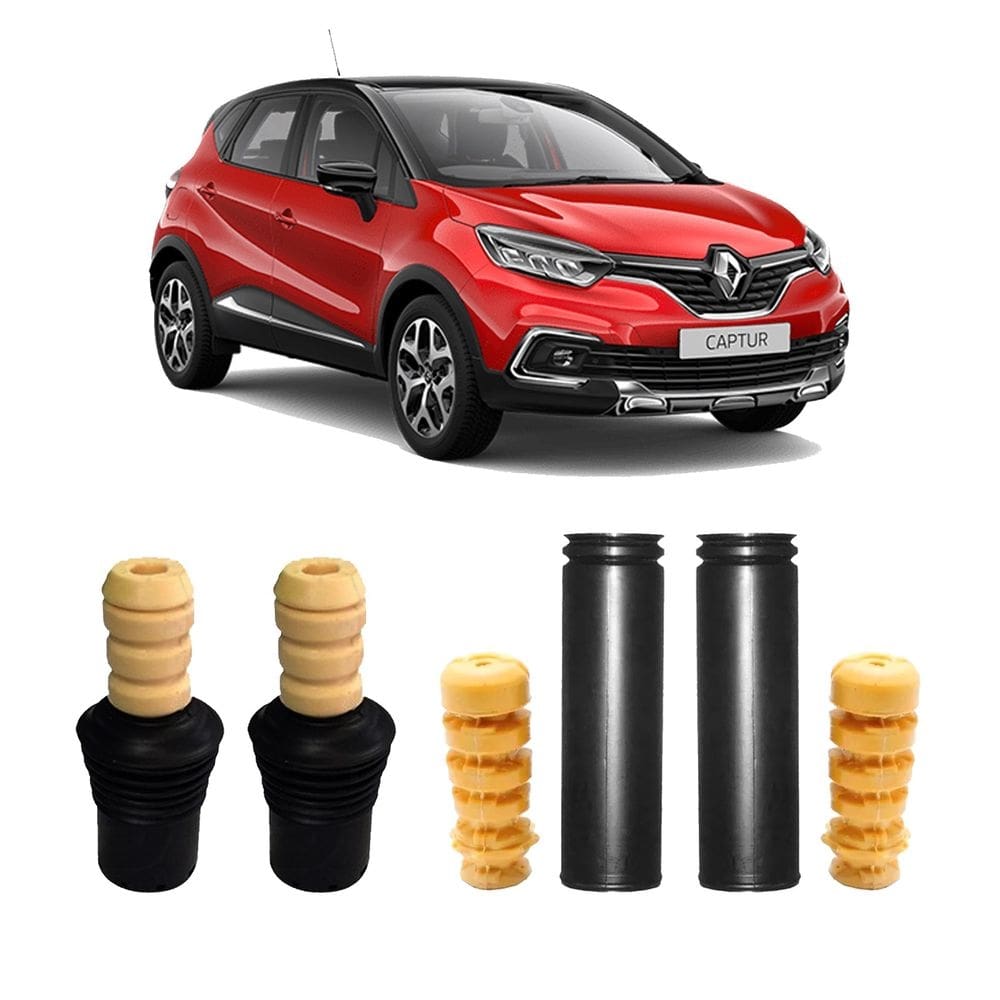 Kit reparo guarda pó dianteiro traseiro captur 2018 2019 20