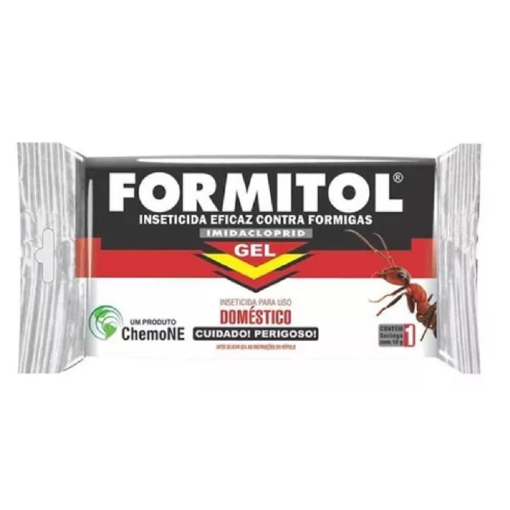 Mata Formiga Caseiras Em Gel Formitol Kit 2 Seringas De 10g