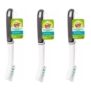 Kit 3 escova limpa limo rejunte profissional scotch brite 3m