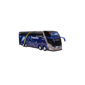 Ônibus em miniatura cometa halley 2 andares 1800 dd g7