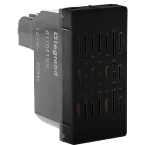 Campainha cigarra de embutir 127v pial plus+ legrand preto
