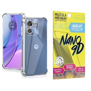 Capa Para Motorola Moto G64 + Pelicula De Ceramica 9D