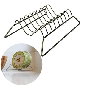 Organizador suporte para pratos na vertical armário lavanda