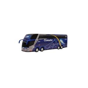 Brinquedo ônibus em miniatura cometa halley 1800 dd g7