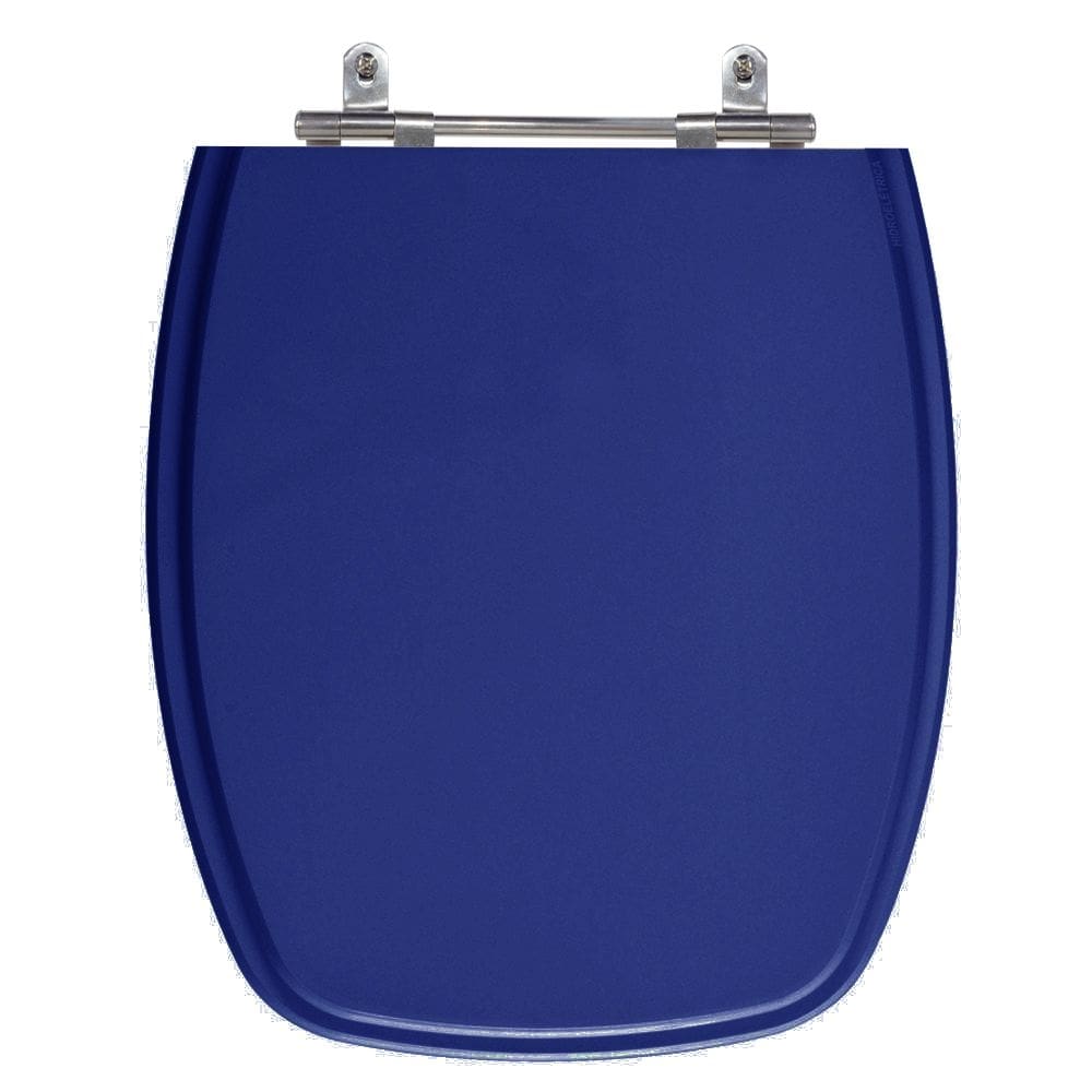 Assento Laqueado Stylus Azul Mineral Tampa para Vaso Celite em Mdf