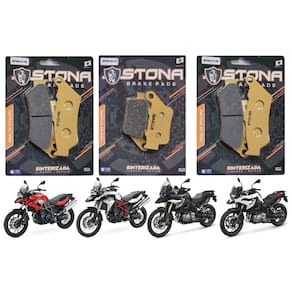 Kit Pastilha Freio Stona Sinterizada D/T F 800GS e Adventure
