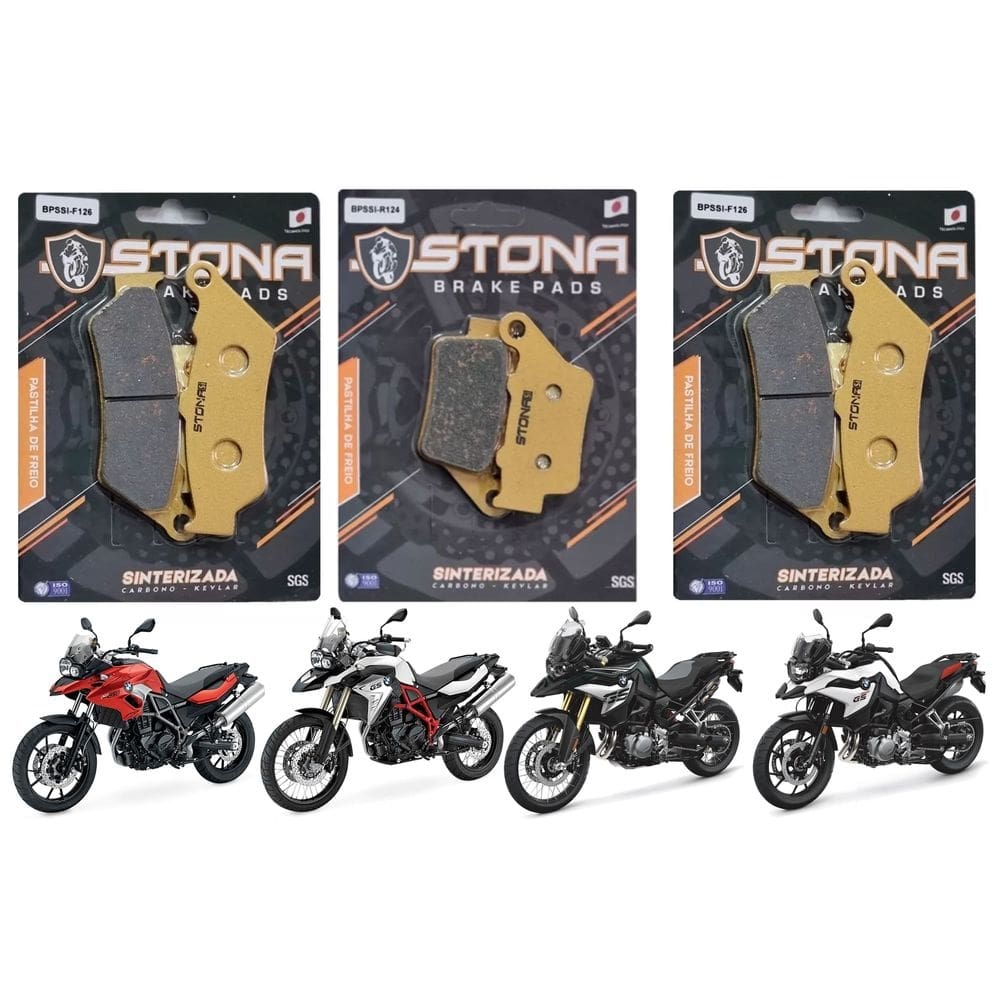 Kit Pastilha Freio Stona Sinterizada D+T F 800GS Adventure