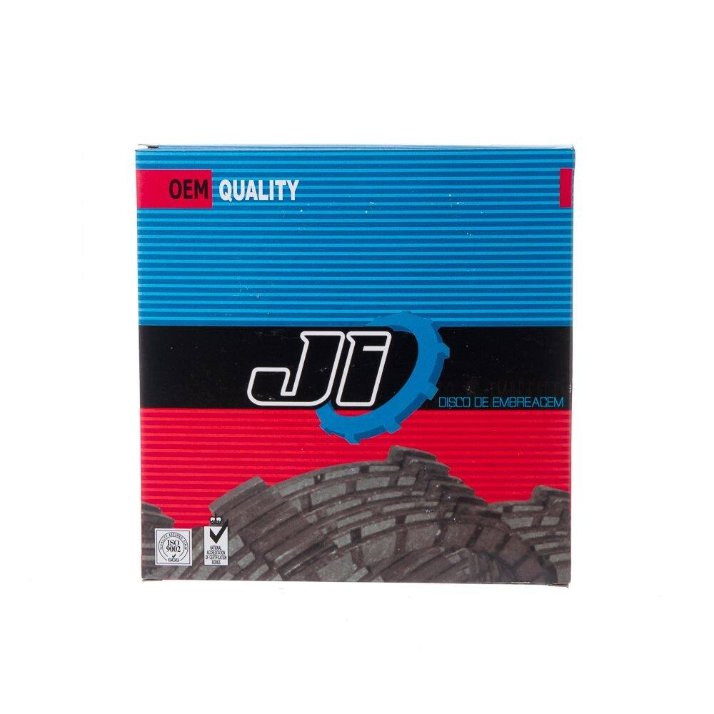 Discos embreagem ji 9 pecas cb 600f hornet 2005 a 2007