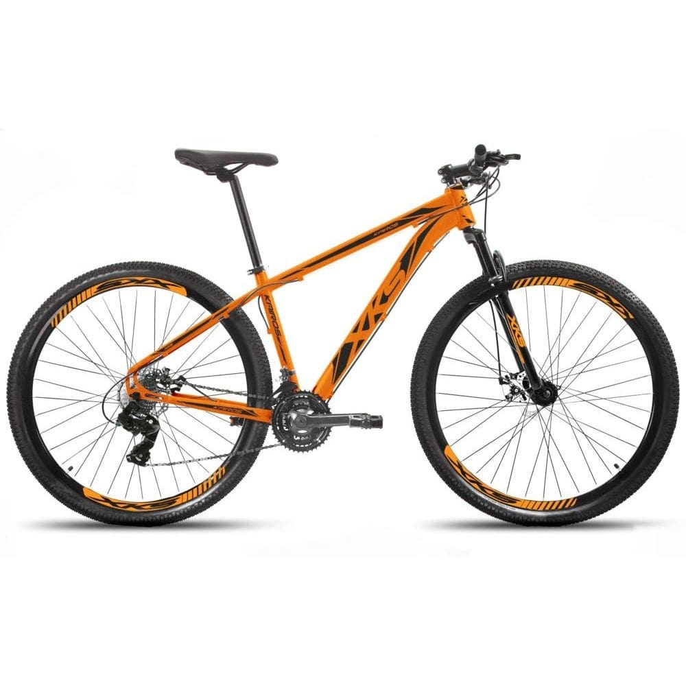 Bicicleta Xks Kairos Aro 29 Susp. Dianteira 27 Marchas - Laranja/preto