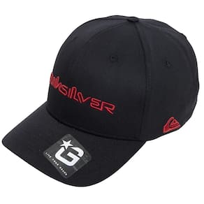 Boné Quiksilver Aba Curva Decades Type WT24 Preto