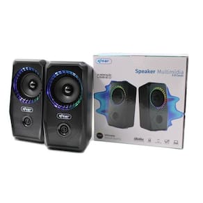 Caixa de som multimídia 2.0 canais knup kp-ro806
