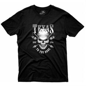 Camiseta Masculina Texas Caveira Agro Cowboy Farm