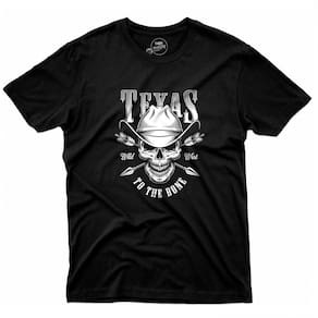 Camiseta Masculina Texas Caveira Agro Cowboy Farm