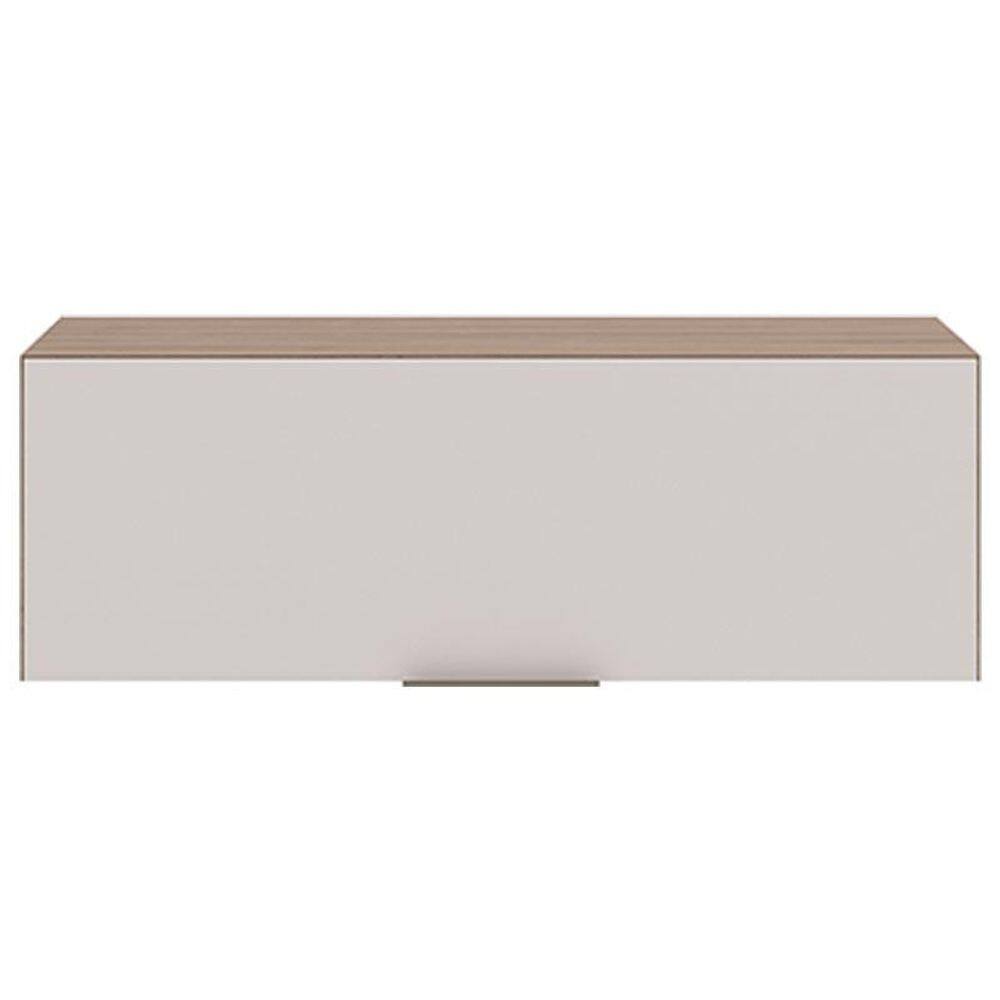 Armário Aéreo Geladeira Etna Carvalho OAK Off White – Poliman