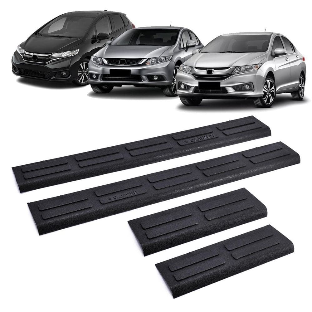 Soleira porta plástico injetado preto city 2017