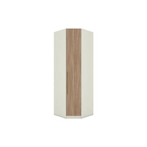 Módulos de Quarto Closet Canto Oblíquo Seletto MC07 c/ 1 Porta Areia/Jequitibá - Henn