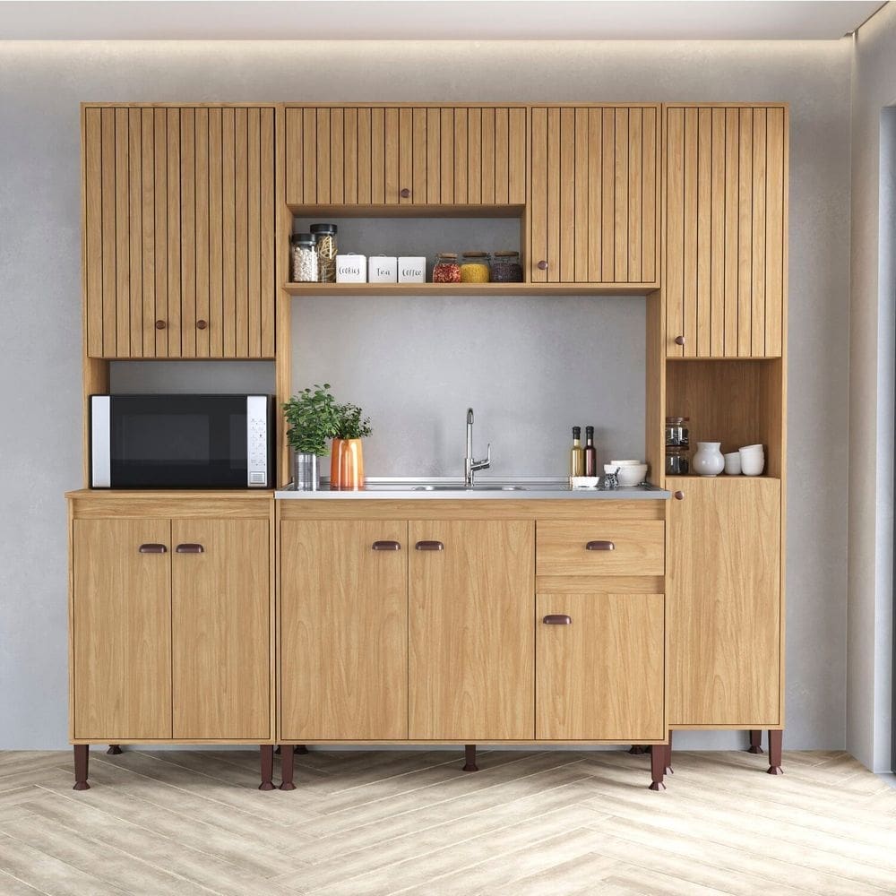 Cozinha Torino 5 - 223x222x51,5 Mel