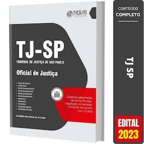 Apostila concurso tj sp - oficial de justiça do tj sp