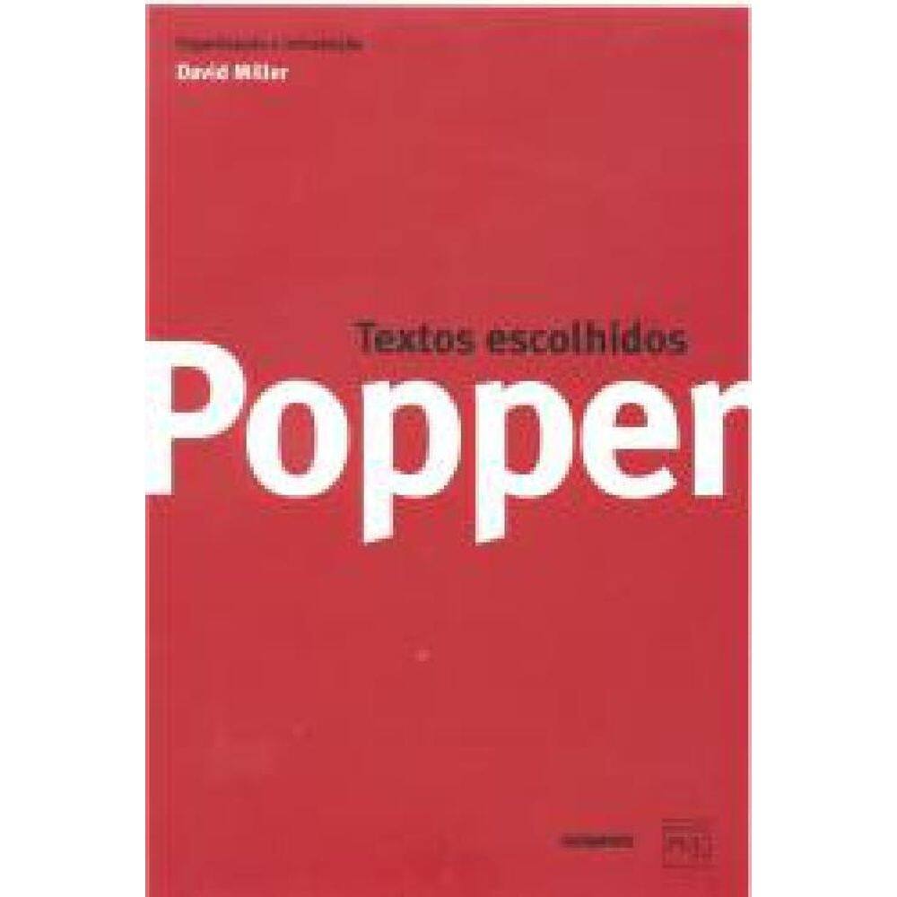 Livro textos escolhidos: karl popper