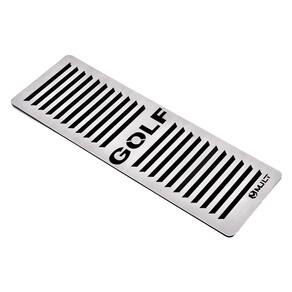 Descanso de pe mult baixo relevo aço inox golf 2018 2019