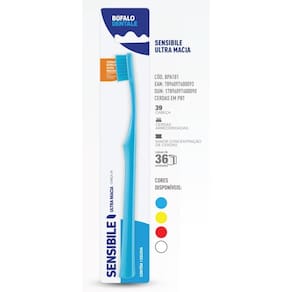 Escova Dental Sensible Ultra Macia Búfalo