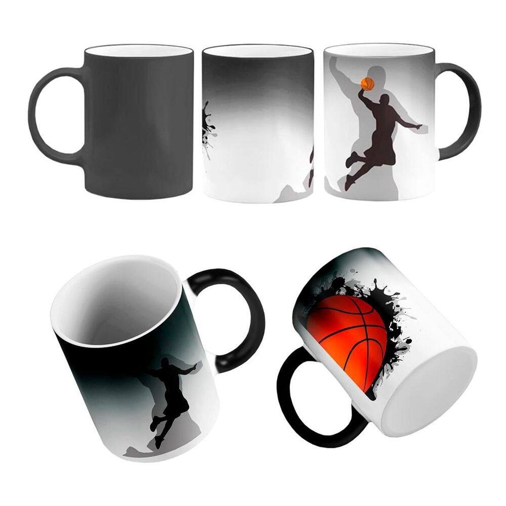 Caneca mágica enterrada cesta basquete profissional