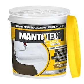Manta liquida branca 18kg impermeabilizante para laje telha