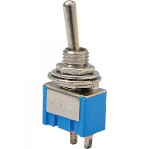 Chave Alavanca Hh 2 Terminais On/Off Chvs0022 Azul Storm - P